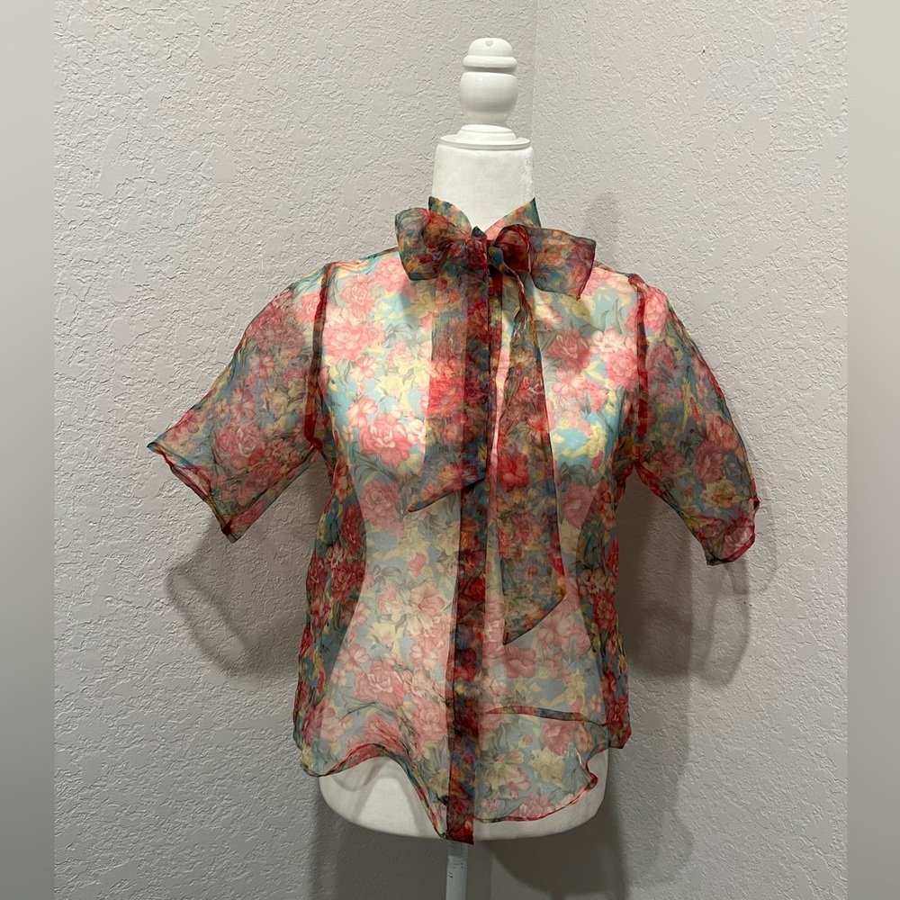 Organza Zara shirt size m